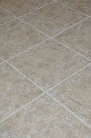 new tile floor